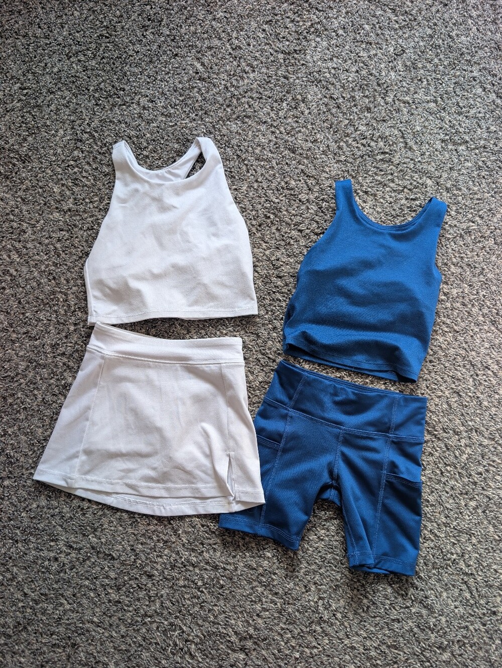 Two Girls Active Wear Sets Size XS 4-5 DSG and Athletic Works